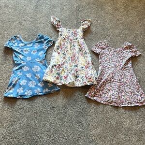 Gap girls size small 6/7 lot of 3 dresses
